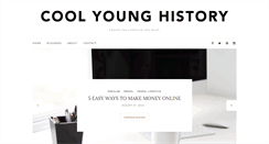 Desktop Screenshot of coolyounghistory.com